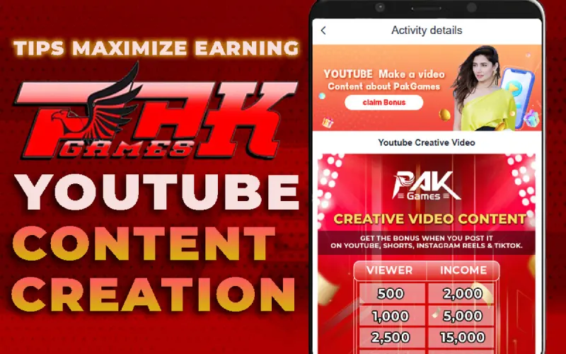 pak games youtube creation rewards