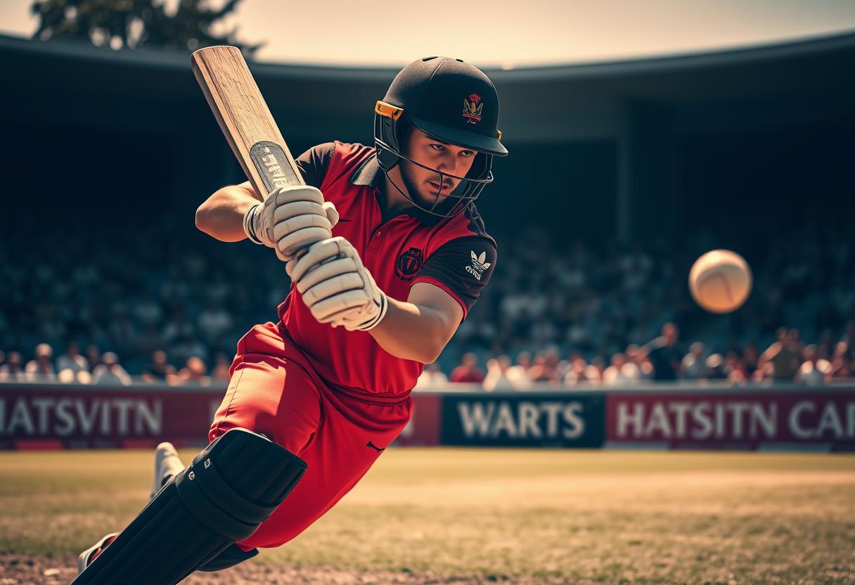 Prabhsimran Singh playing a powerful cricket shot with a bat, IPL 2025 match action