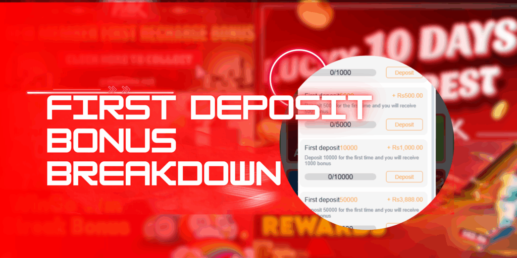 Unlock 6 Amazing Deposit Bonuses at OfficialPakGames – Get Up to ₹3,888 Extra Today!